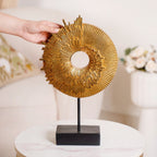Abstract Ammonite Showpiece For Home Decor Nestasia