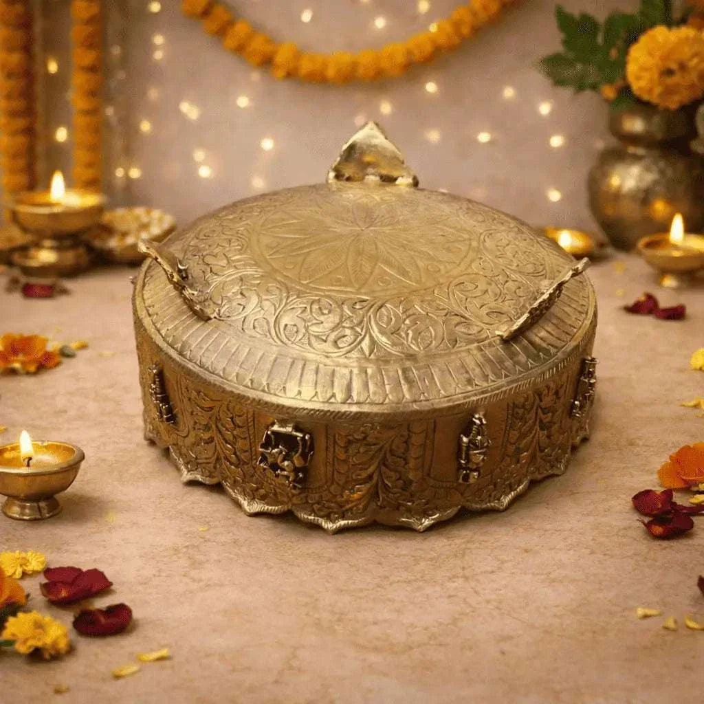 Brass Dashavatara Urli Vedansh Craft