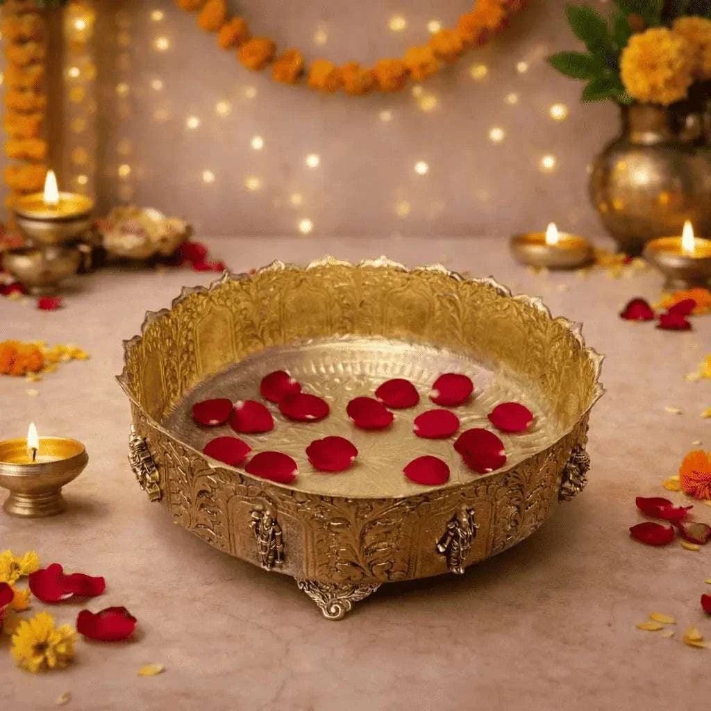 Brass Dashavatara Urli Vedansh Craft