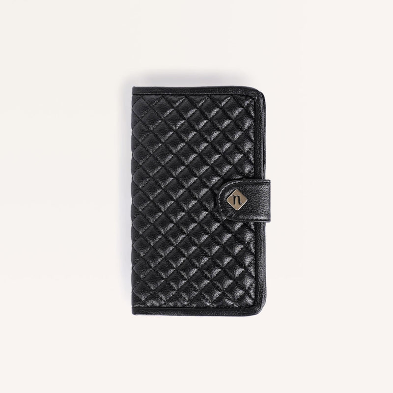 Classic Black Travel Wallet Nestasia