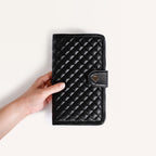 Classic Black Travel Wallet Nestasia
