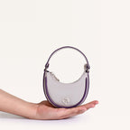 Mini Bag Half Moon Grey Nestasia