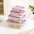 Venti Food Containers Lavender Set Of 4 370ml 660ml 1000ml 1500ml Nestasia