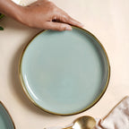 VERA Green 27 Piece Dinner Set For 6 Nestasia