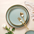 VERA Green 27 Piece Dinner Set For 6 Nestasia