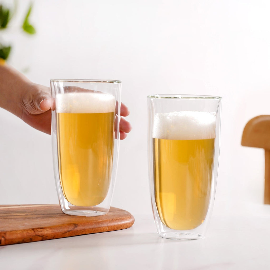 Large Double Wall Glass Set Of 2 530ml Nestasia