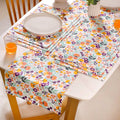 Viola Table Mat And Runner Set Of 7 Nestasia
