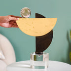 Visual Balance Abstract Art With Gold Foil Nestasia