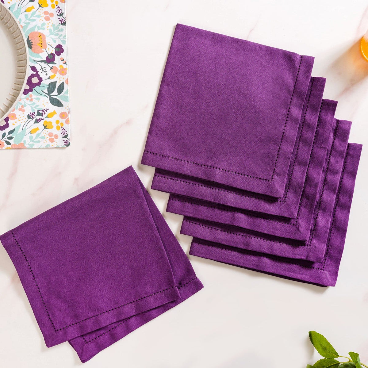 Viola Table Napkin Set Of 6 Nestasia