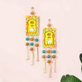 Set Of 2 Kamdhenu Pichwai Wall Decor With Tassels Nestasia