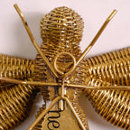 Honeybee Wall Decor Gold Nestasia