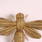 Honeybee Wall Decor Gold Nestasia