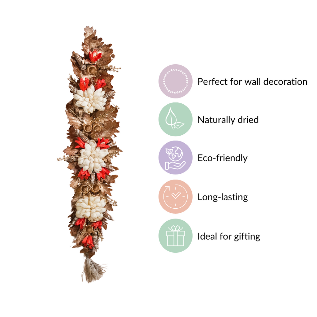 Eco-friendly Door Hanging Decor For Home Red Nestasia