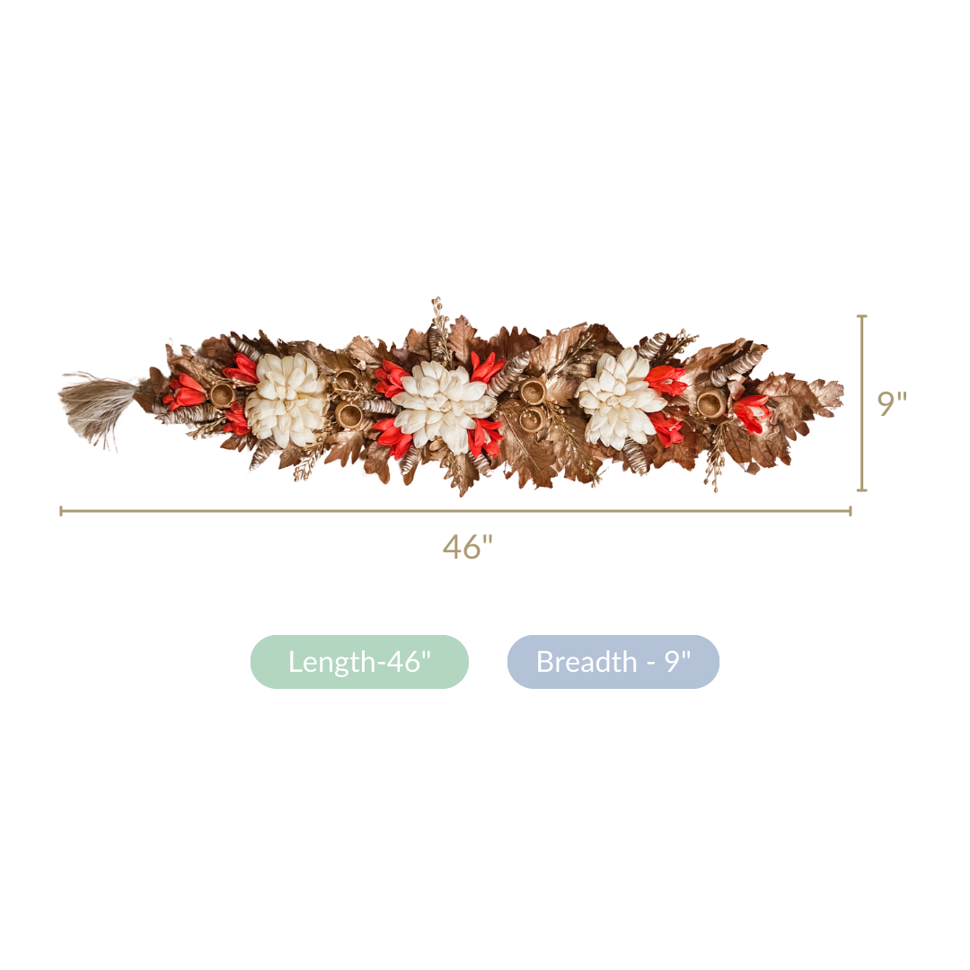 Eco-friendly Door Hanging Decor For Home Red Nestasia