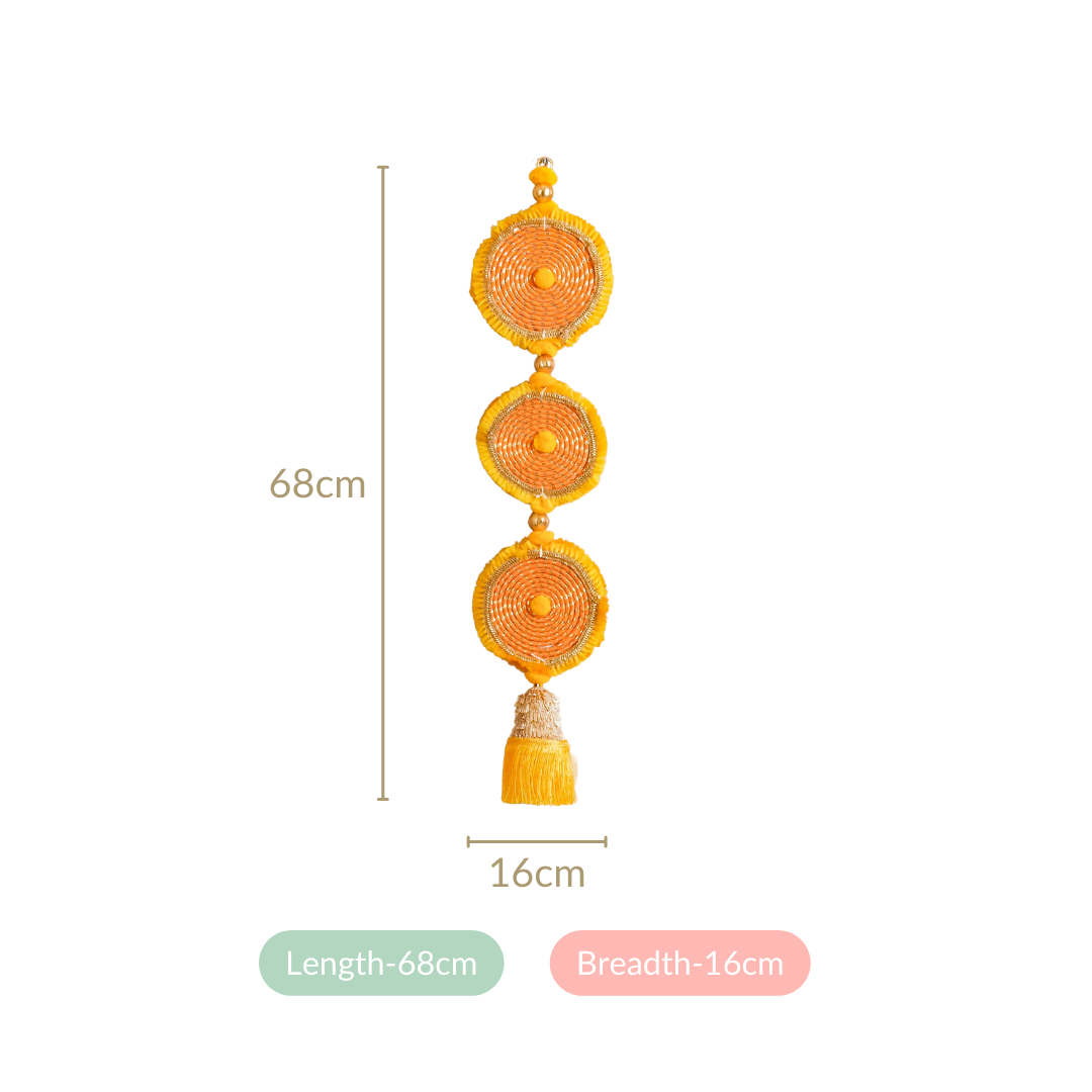 Sustainable Handcrafted Wall Hanging Set of 2 Nestasia