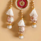 Gold Crochet Door Hangings Set Of 2 Nestasia
