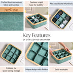 Wardrobe Organiser With Compartments Nestasia