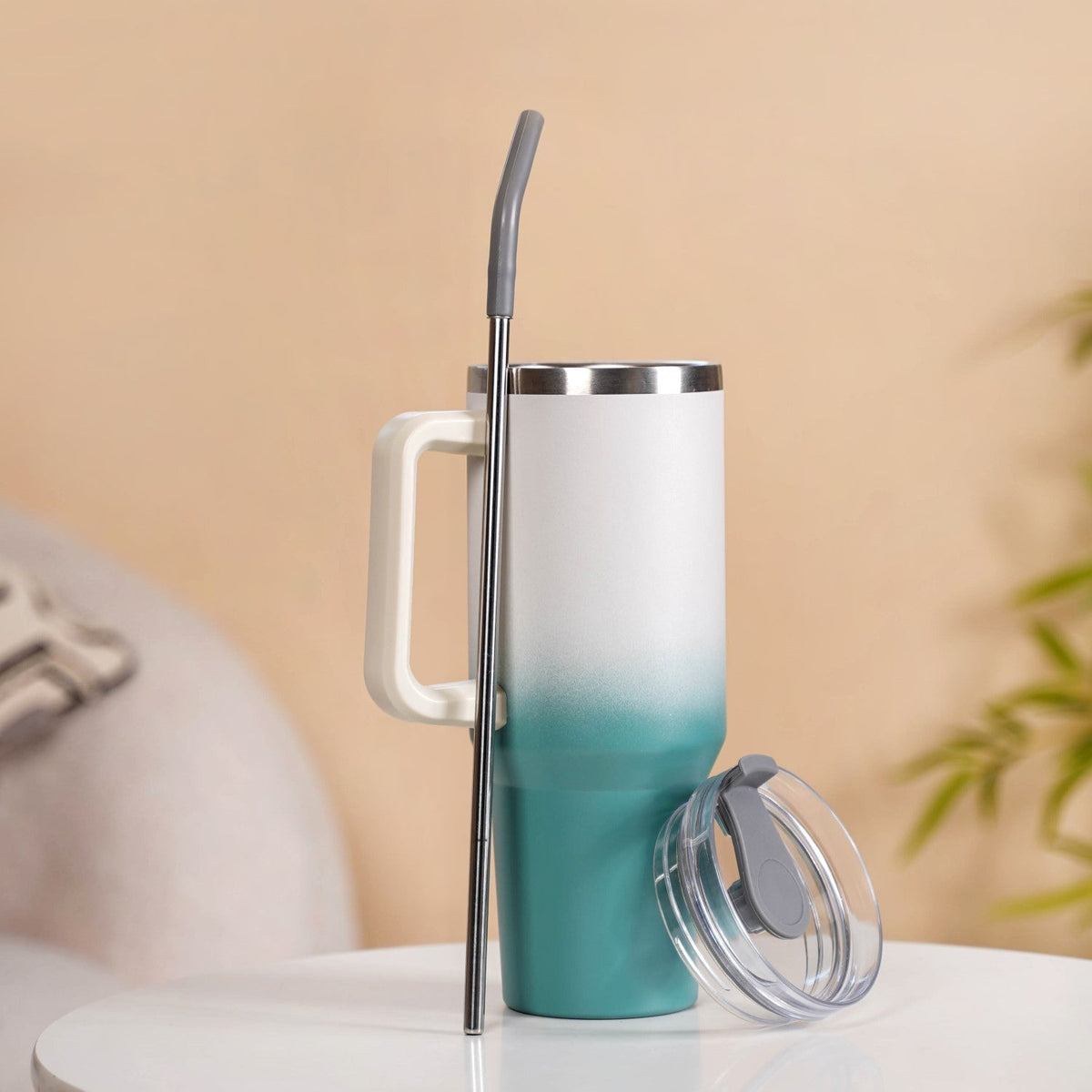 Heat Insulated Steel Water Bottle For Travel 1200ml Nestasia