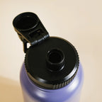 Stainless Steel Travel Bottle Blue 1L Nestasia