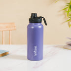 Stainless Steel Travel Bottle Blue 1L Nestasia