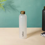 Time Marker Matte Water Bottle White 1L Set Of 2 Nestasia