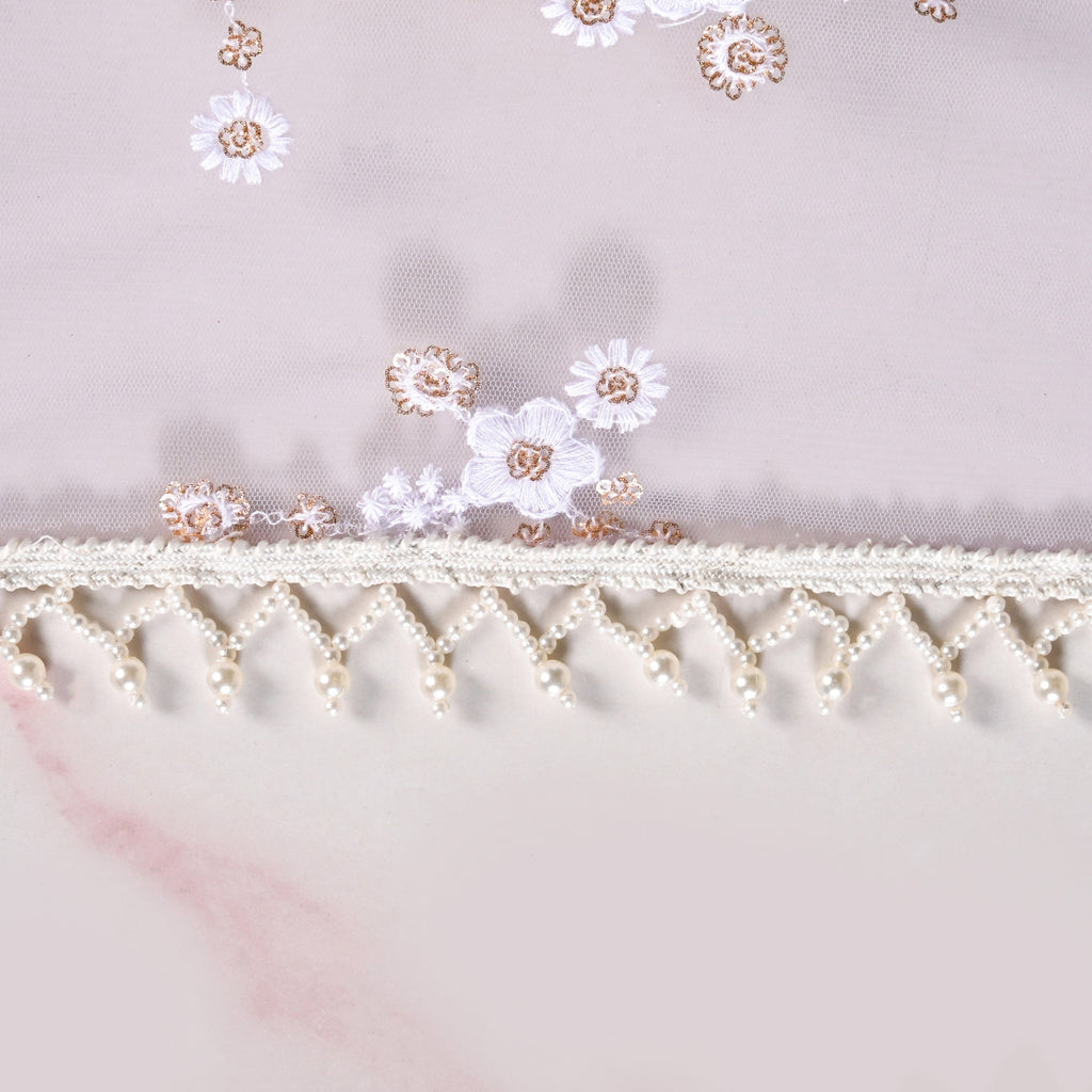 Wedding Floral Thali Cover Set Of 2 Lavender Nestasia