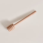White Honey Pot With Wooden Dipper 350ml Nestasia