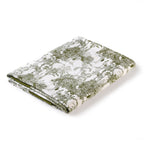 Tropical Quilted Cotton Bedcover Olive Green 250x220cm Nestasia