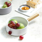 White Bowl with Handle Nestasia