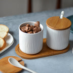 White Spice Jar Set Nestasia