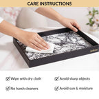 Wildlife Print Desk Organizer Tray Rectangle Nestasia