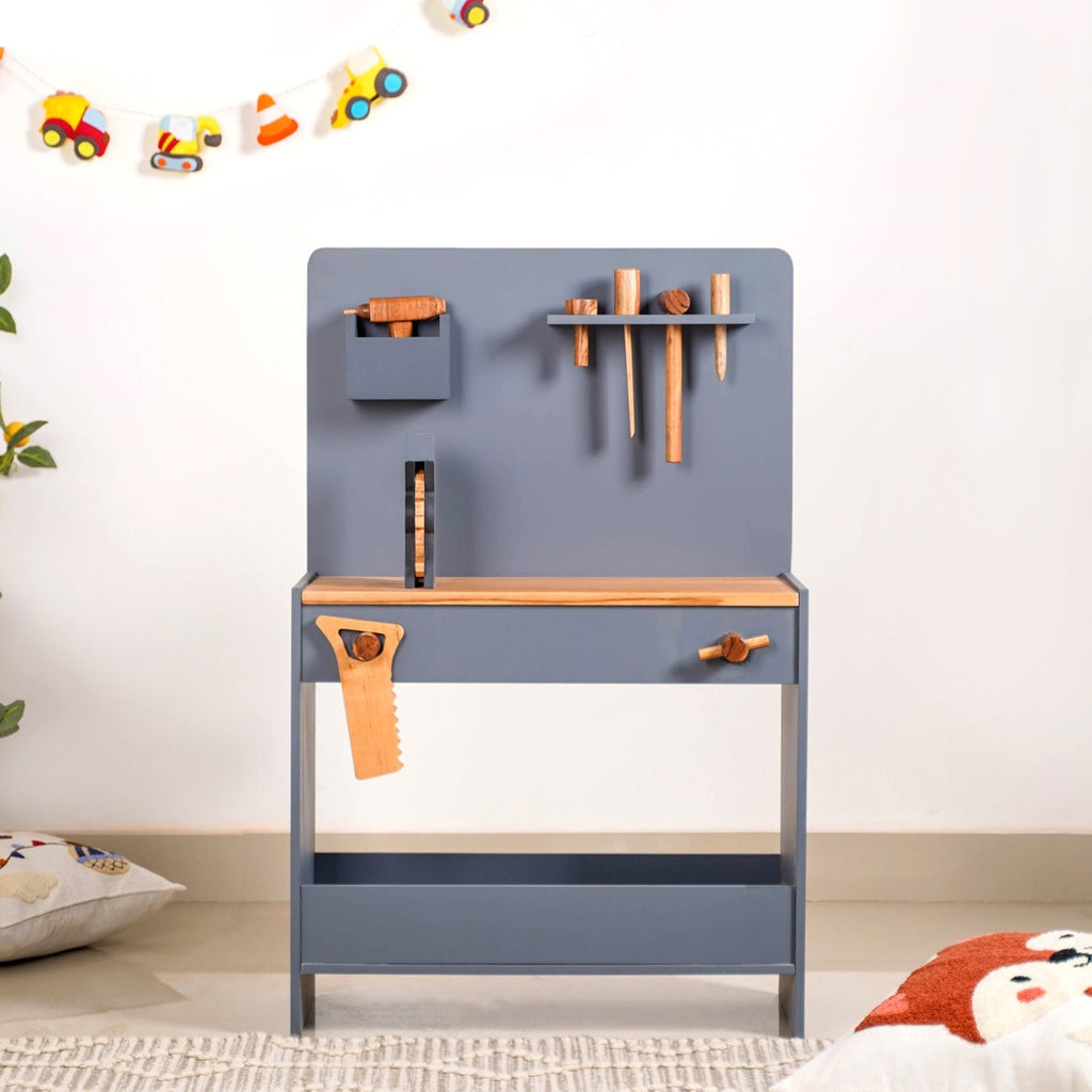 Carpenter Set For Kids Wooden Educational Pretend Play Nestasia