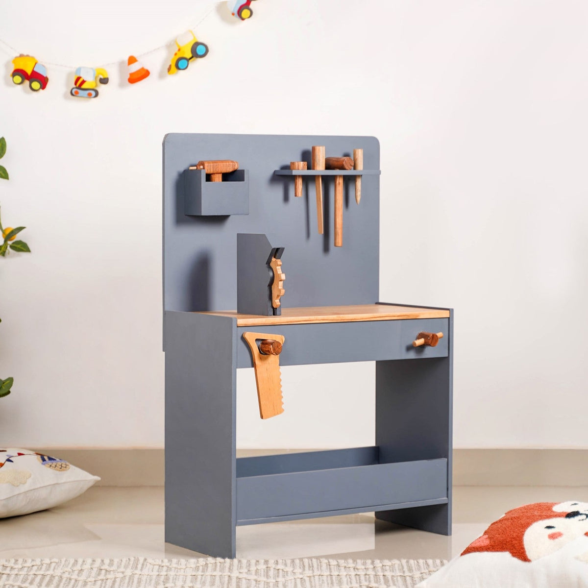 Carpenter Set For Kids Wooden Educational Pretend Play Nestasia
