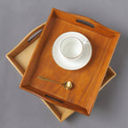 Wooden Serving Tray Nestasia