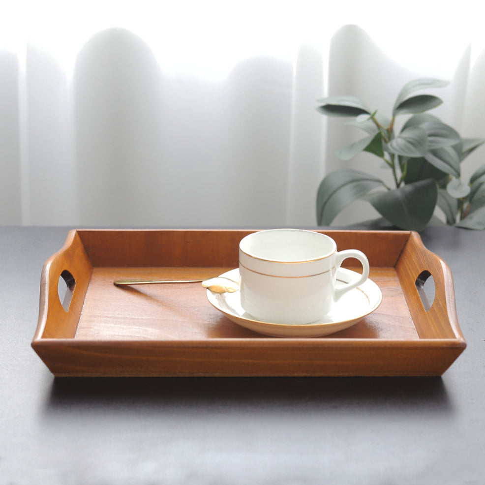 Wooden Serving Tray Nestasia