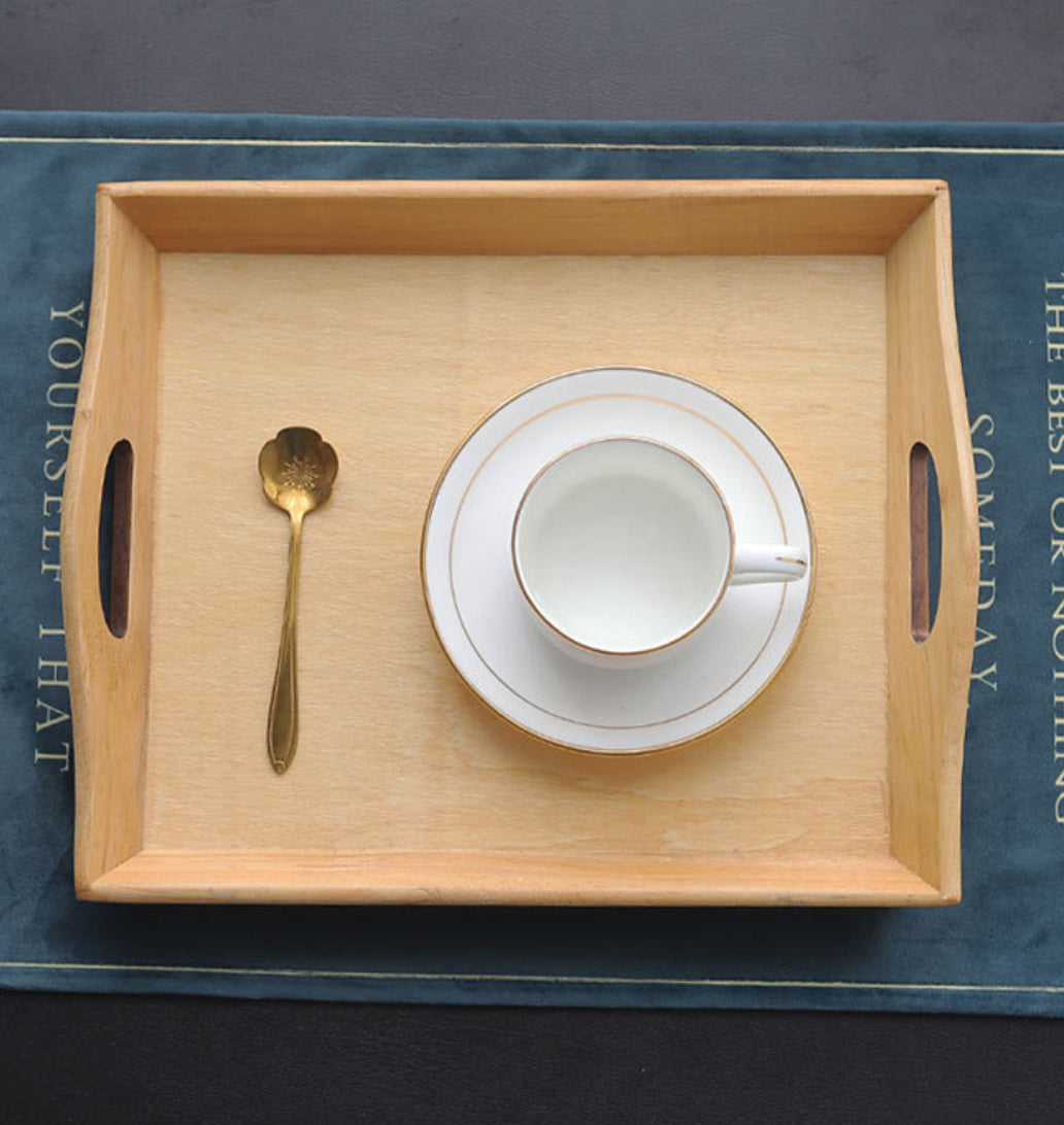 Wooden Serving Tray Nestasia