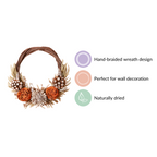 Dried Flower Wreath For Fall Decor Nestasia