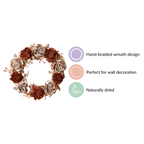 Natural Eco Flower Wreath Garland Nestasia