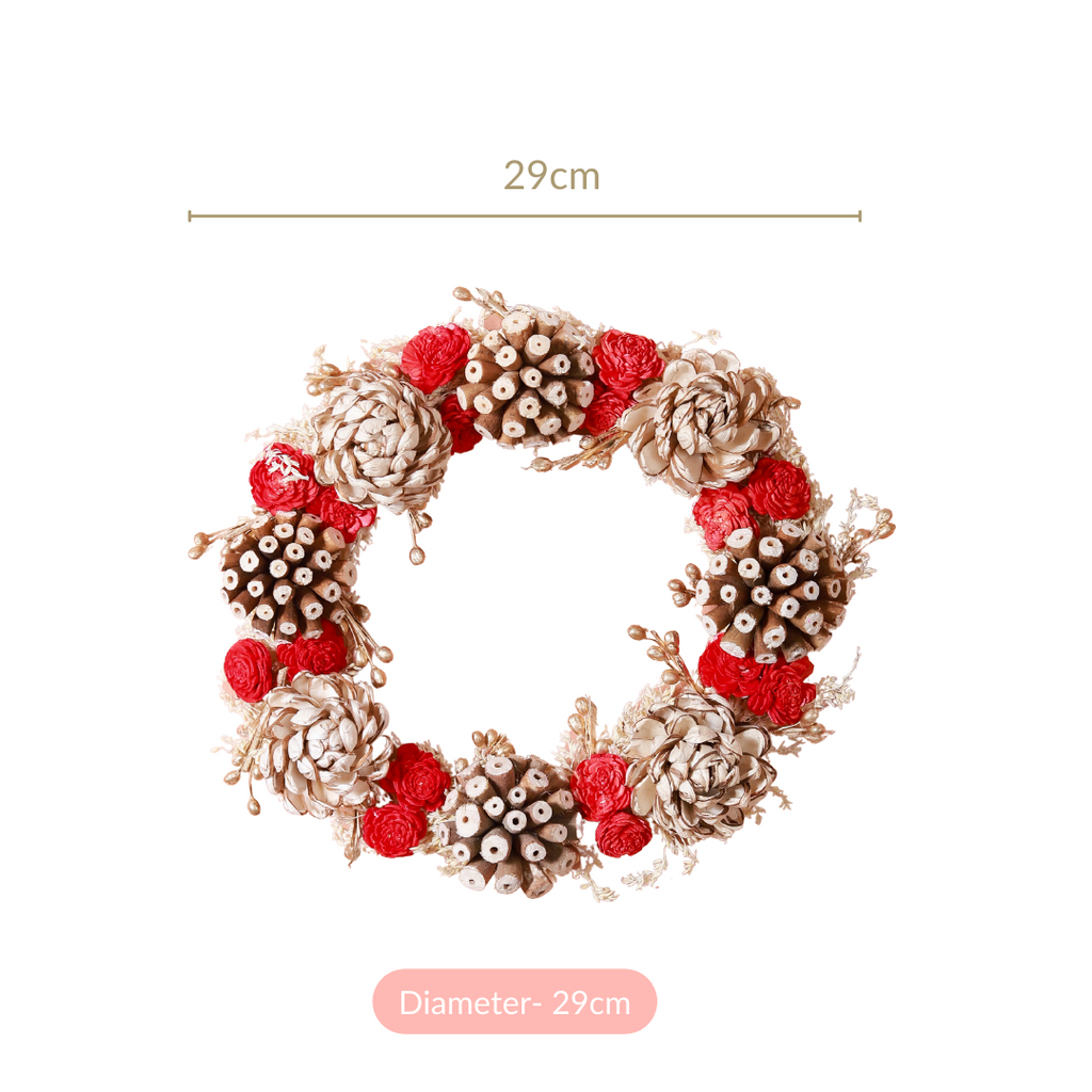 Sola Flower Handmade Wreath For Wall Decor Nestasia