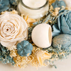 Sustainable Floral Wreath Garland Blue Nestasia
