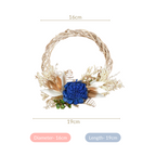 Mini Shola Flower Wreath Eco-Friendly Set Of 4 Nestasia