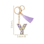 Infinite Charm Y Pressed Flower Keychain Nestasia