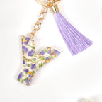Infinite Charm Y Pressed Flower Keychain Nestasia