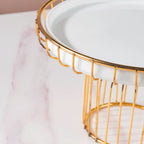 Metallic Cake Stand 8 inch Nestasia