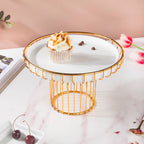 Metallic Cake Stand 8 inch Nestasia