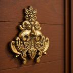 Brass Yali / Kirtimukha Face Wall Hanging Vedansh Craft