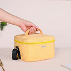Sunshine Checkered Insulated Lunch Bag Nestasia