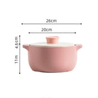 Pastel Pink Cooking Pot Nestasia