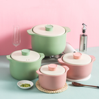 Pastel Pink Cooking Pot Nestasia