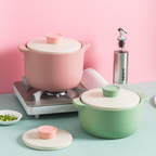 Pastel Green Cooking Pot Nestasia